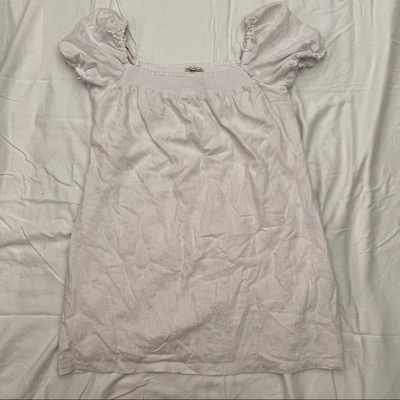 WHITE OFF THE SHOULD SUMMER DRESS - Picture 2 of 4